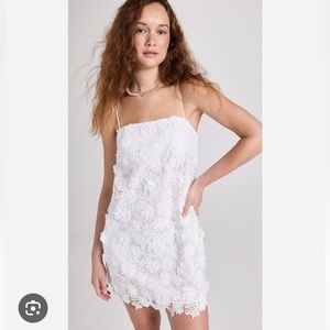 NWT Zimmermann Raie Lace Flower Mini Dress Sizes 2 & 3 (8 & 10)